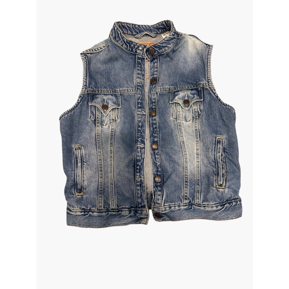 Ladies vintage Levi Denim Vest misses xl